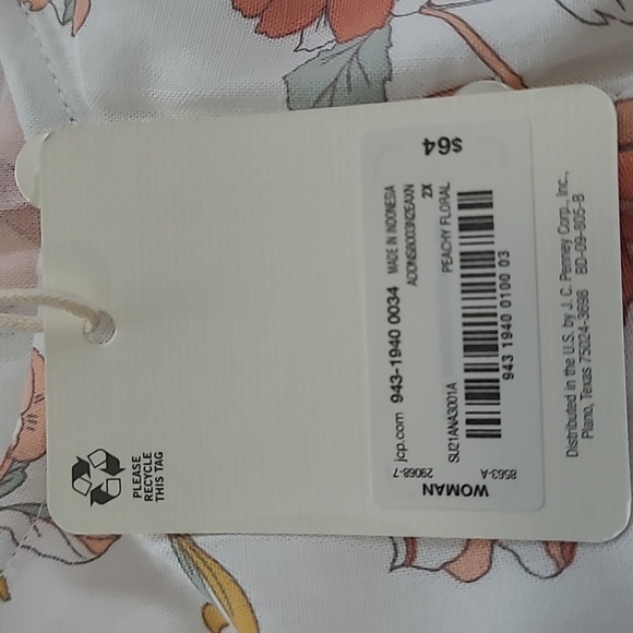 a.n.a Woman Peachy Floral Maxi Dress Sz 2XL Peach Floral Spaghetti Straps NWT - Picture 7 of 13